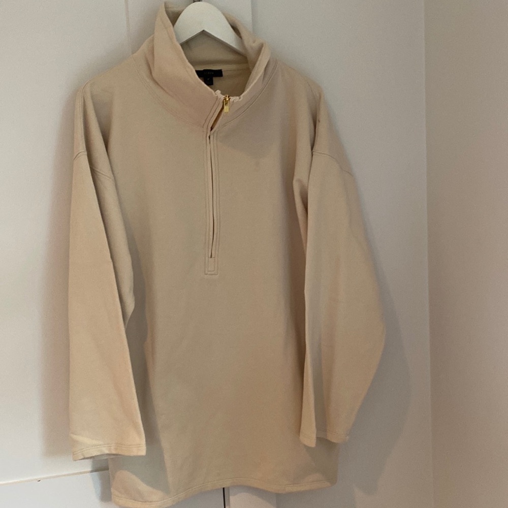 J Crew tunic sweatshirt size M